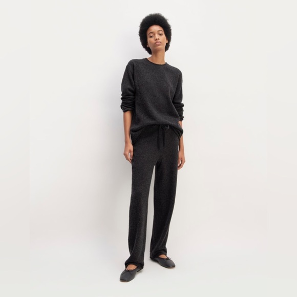 NWT! EVERLANE 🖤 The Cozy-Stretch Straight-Leg Sweatpant — Medium - Picture 2 of 6